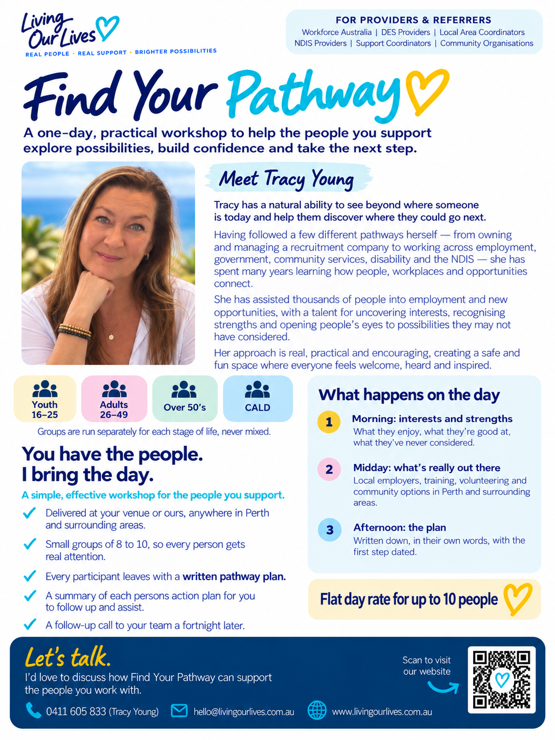 Find Your Pathway flyer preview